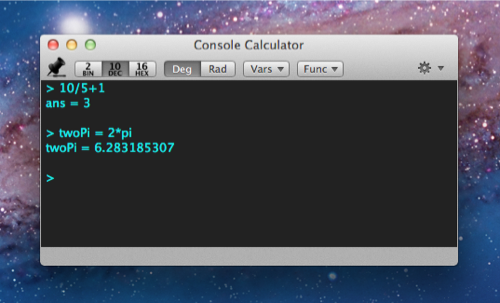 CCalc for OS X